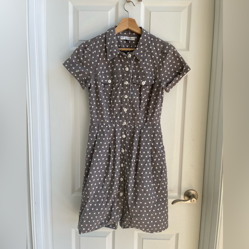 Birds of North America Button-Up Dress